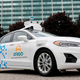 A photo of an Argo self-driving car.